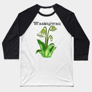 Flower (Waabigwan) Baseball T-Shirt